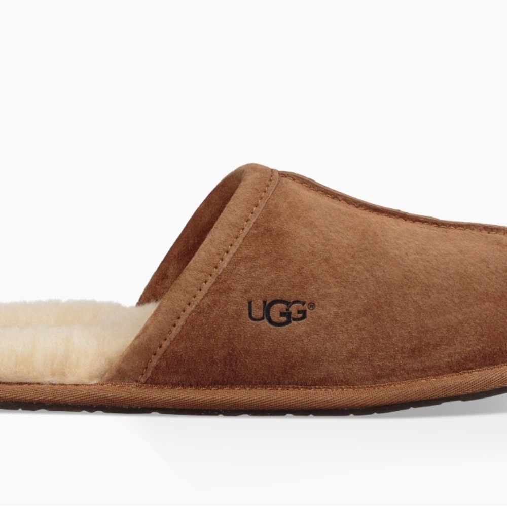 UGG Tan Suede Slippers - Picture 3 of 3